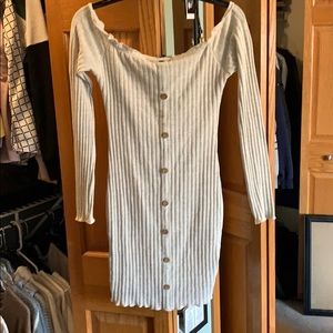 Off the shoulder dress